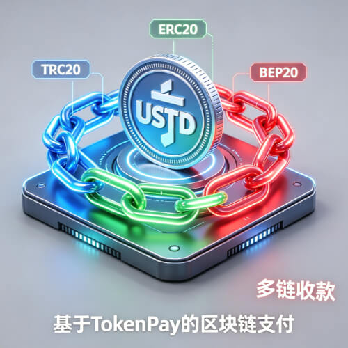 「TokenPay」多链加密货币支付封面